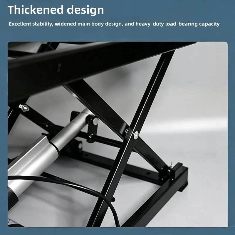Folding Lifting Mechanism Wired Remote Control for Coffee Table Dining Table Universal Steel Hardware Frame view 3