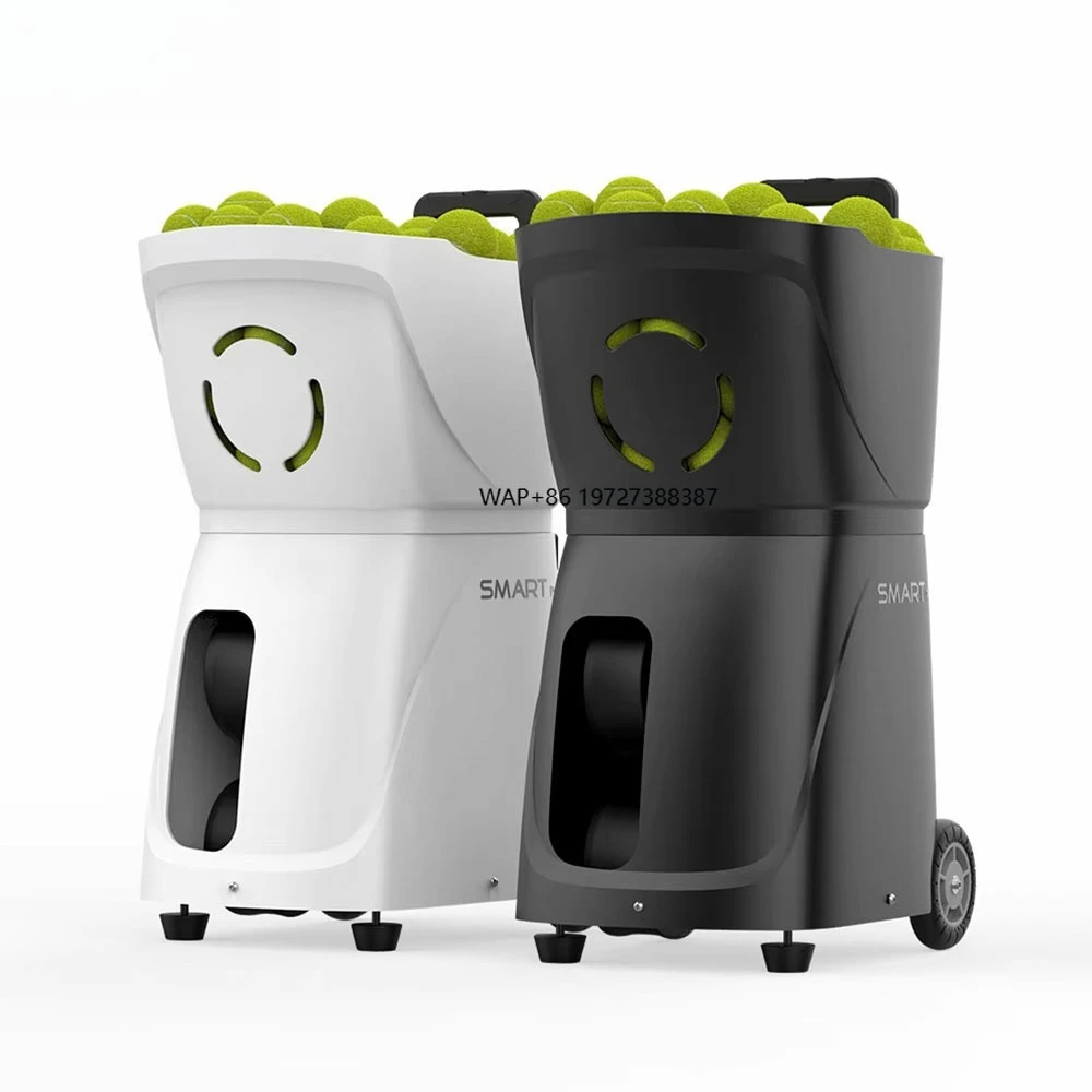 

PT-Smart Lite Durable Lightweight Portable Tennis Ball Machine Remote Ball Trainer with 150 Balls for Indoor/Outdoor Use