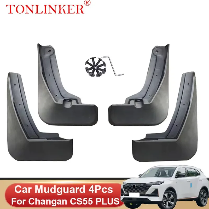 

Автомобильное крыло TONLINKER для Changan CS55 PLUS 2022 2023 года, брызговики, брызговики, переднее и заднее крыло, аксессуары