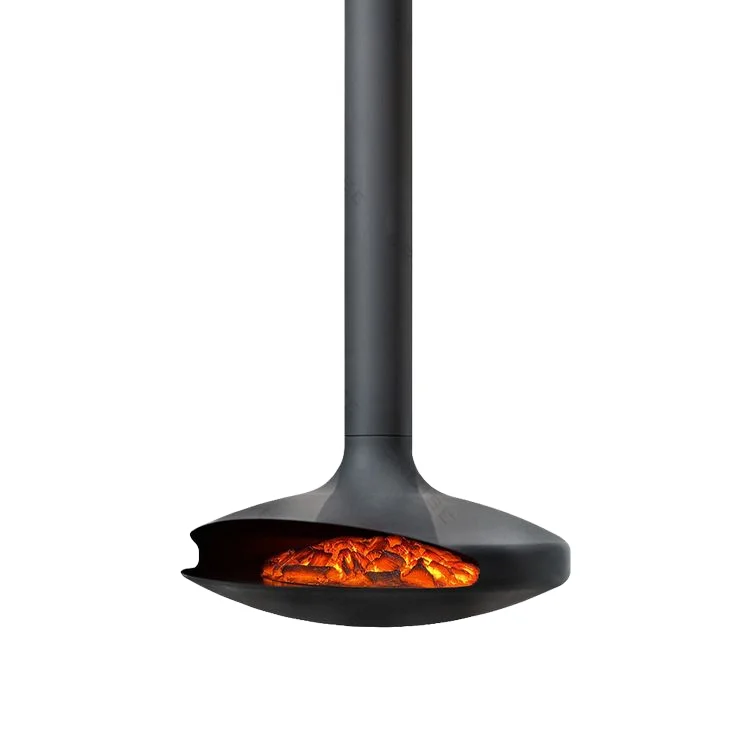 

Камин PANSEE 600 мм, современный домашний подвесной биоэтанол, имитация камина, деревянная ожога, подвесной огонь для виллы или квартиры