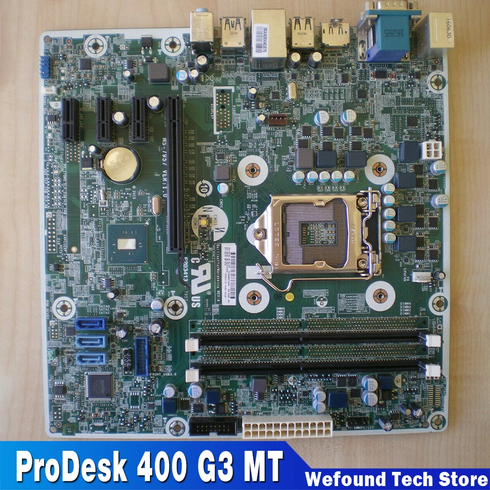 

Desktop Motherboard For HP ProDesk 400 G3 MT MS-7957 DDR4 1151 System Board Fully Tested 793305-002 793739-001