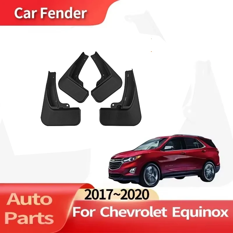 

Auto Accessories For Chevrolet Equinox 2017~2020 Lining Car Fender Anti-sand Splash Mud Guard Skin Punch-free Installation Tools