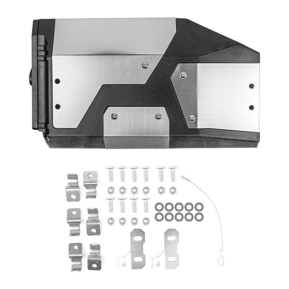 For BMW R1250GS ADV R1200GS F750GS F850GS LC For Benelli TRK 502X Motorcycle Aluminum 4.2L Tool Box Side Toolbox Case Decorative