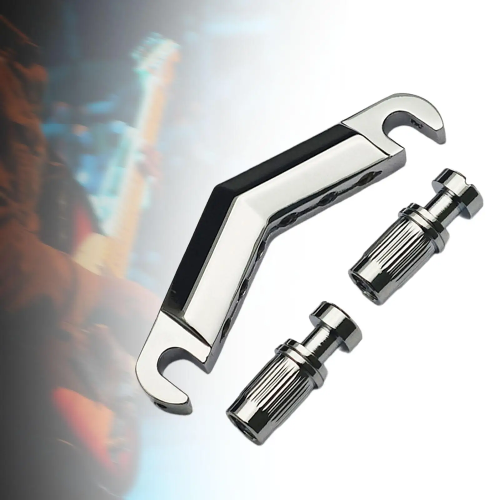 

Комплект для замены струнодержателя (бридж) с анкерами и шпильками для шестиструнной электрогитары в стиле LP