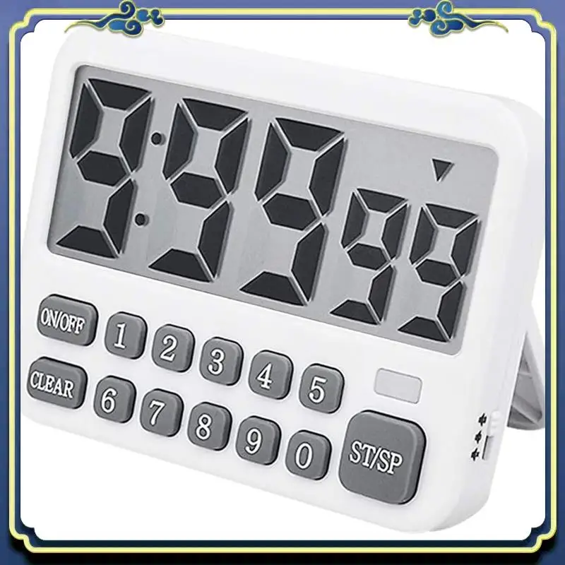 A56P-Digital Kitchen Timer, Large Display Cooking Timer Cycle Count Up/Down Timer With Digits Directly Input, Loud Alarm