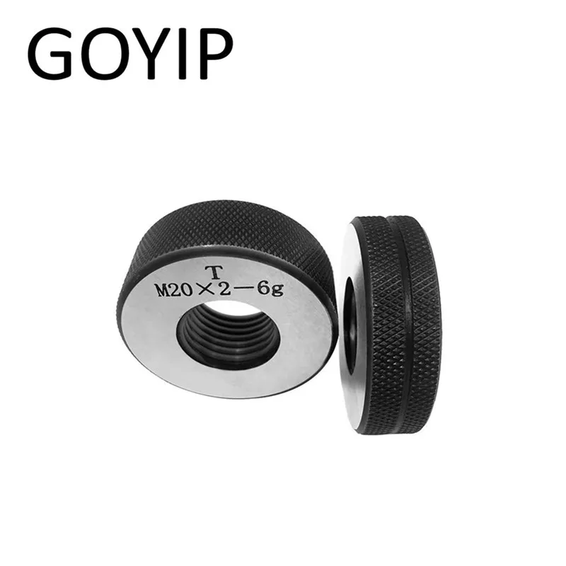 M11 M12 M13 M14 M15 M16 M17 M18 M19 M20 6G Metric Thread Ring Gauge Go And No-Go Gage Support Customized