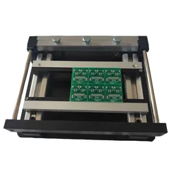 PCB Steel Mesh Solder Paste Printing Table Steel Sheet SMT Solder Paste Printing Manual Small Micro Screen Printing Machine