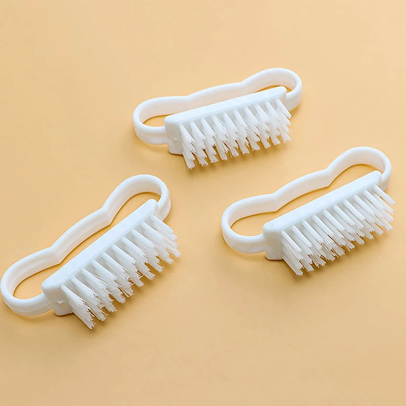 Horn Nail Brushes Nail Art Manicure Pedicure Soft Remove Dust Powder Cleaning Brush Tools Transparent Horn Brushes