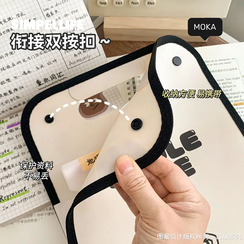 13-layer Portable High-value Multi-layer Large-capacity Folder Storage Bag Classification Organ Bag