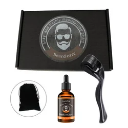 Beard Care Kit Makes your beard look thicker, longer and fuller with a beard roller