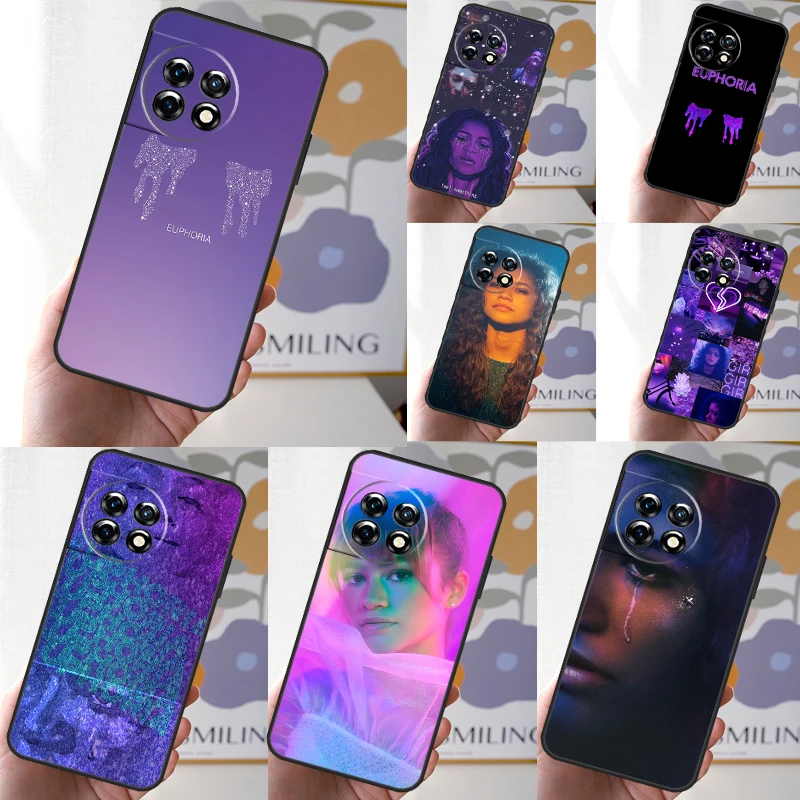 American TV Series Euphoria Case For OnePlus 12 11 10 9 Pro 12R 10R 10T 8T 9R Nord 2T N10 N20 N30 CE 2 3 Lite CE4 Cover