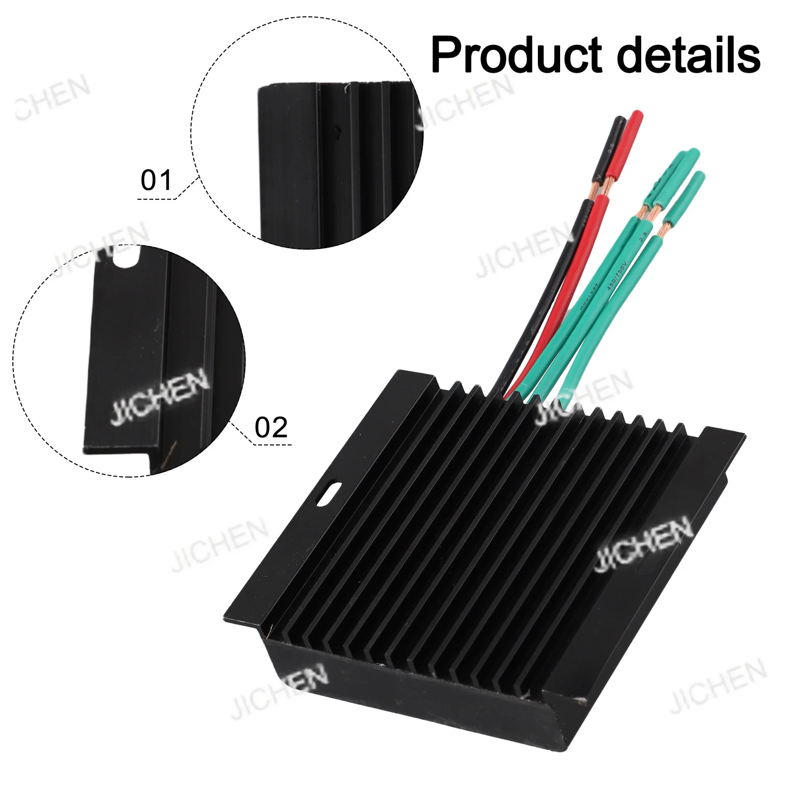 

Контроллер ветряной турбины 500/800 Вт-MPPT Контроллер заряда генератора ветряной мельницы с защитой от перезаряда IP67 Водонепроницаемый