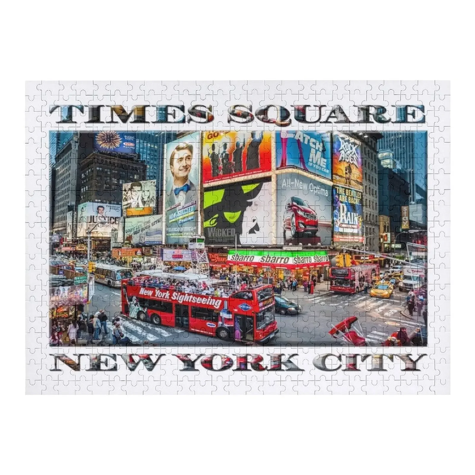 

Оригинальный пазл Times Square At Night II с изображением животных на заказ для детей