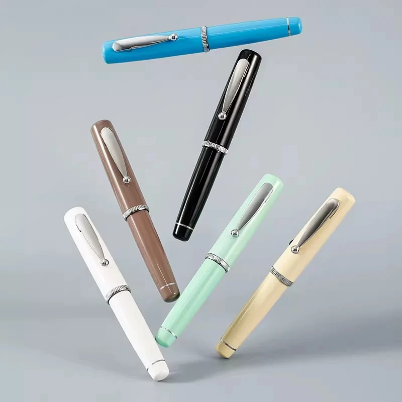 

PLATINUM Pocket Fountain Pen, Exposed Nib, Calligraphy Practice Short Pen, Student Gift with Box