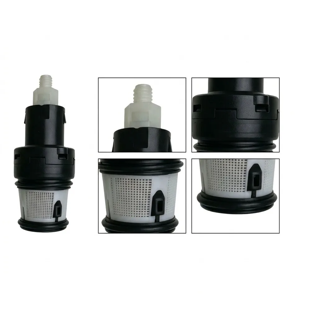 95758000 Push Button Shut Off Valve for Thermostatic Faucets Designed for Bathroom and Kitchen Water Management