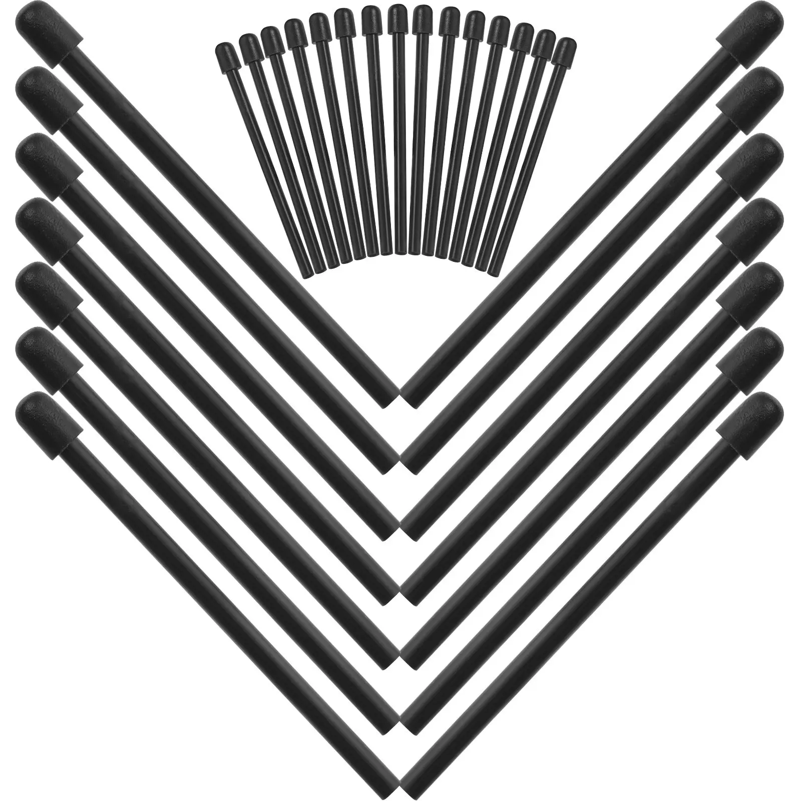 

30 шт. стандартных износостойких сменных наконечников для графического планшета, совместимых с сенсорным экраном, совместимых с Wacom Pen 2 Portable