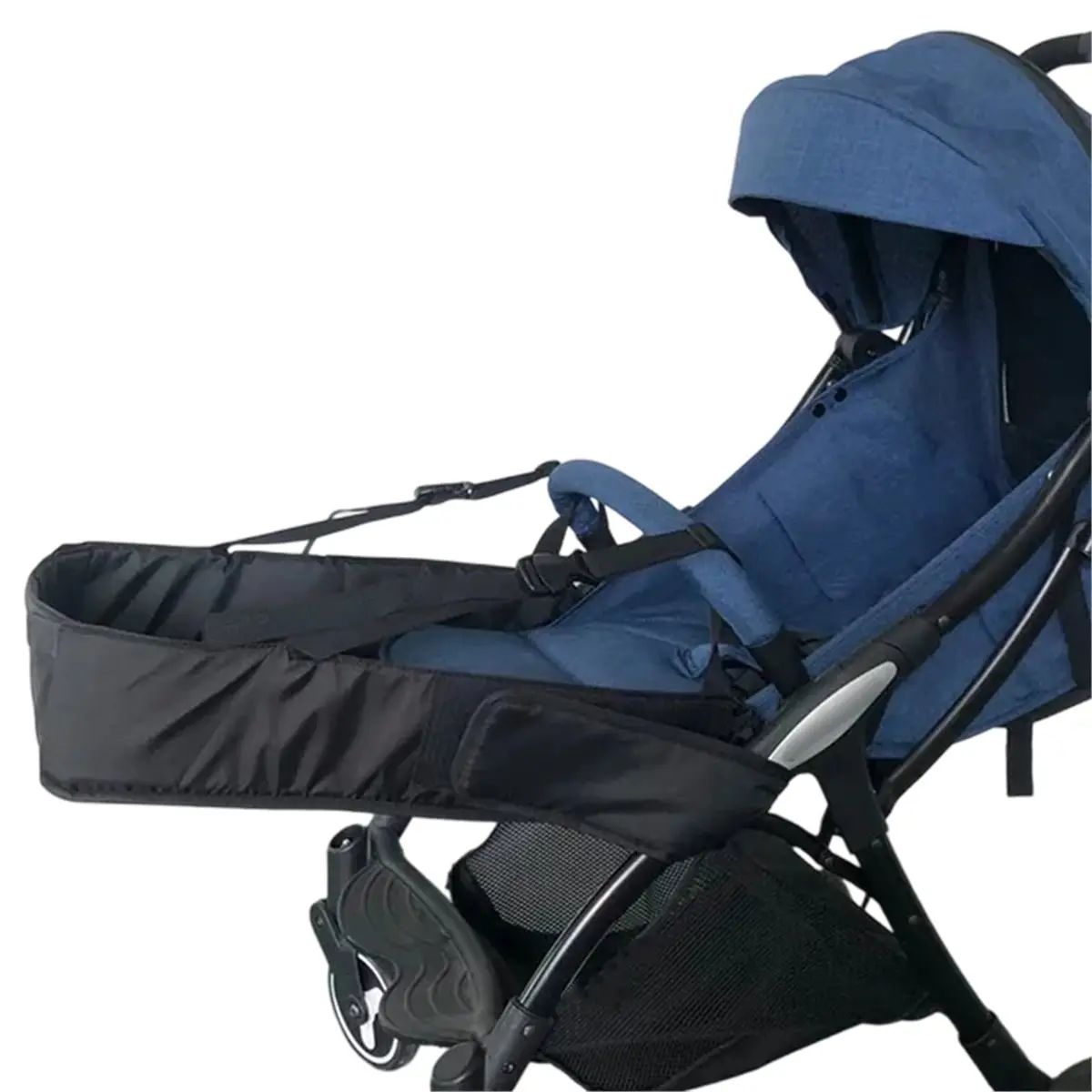 HITL Baby Stroller Footrest Pushchair Cloth Foot Board Toddler Seat Extender Feet Extensions Carriage Pushchair Foot Support