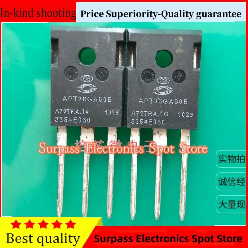 

10PCS-100PCS APT36GA60B TO-247 600V IGBT Price Superiority-Quality guarantee