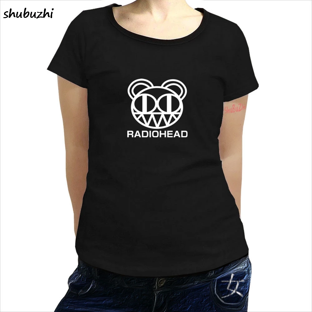 New Radiohead Rock Music Short Sleeve women T Shirt summer fashion tee-shirt male tshirt drop shipping sbz4265