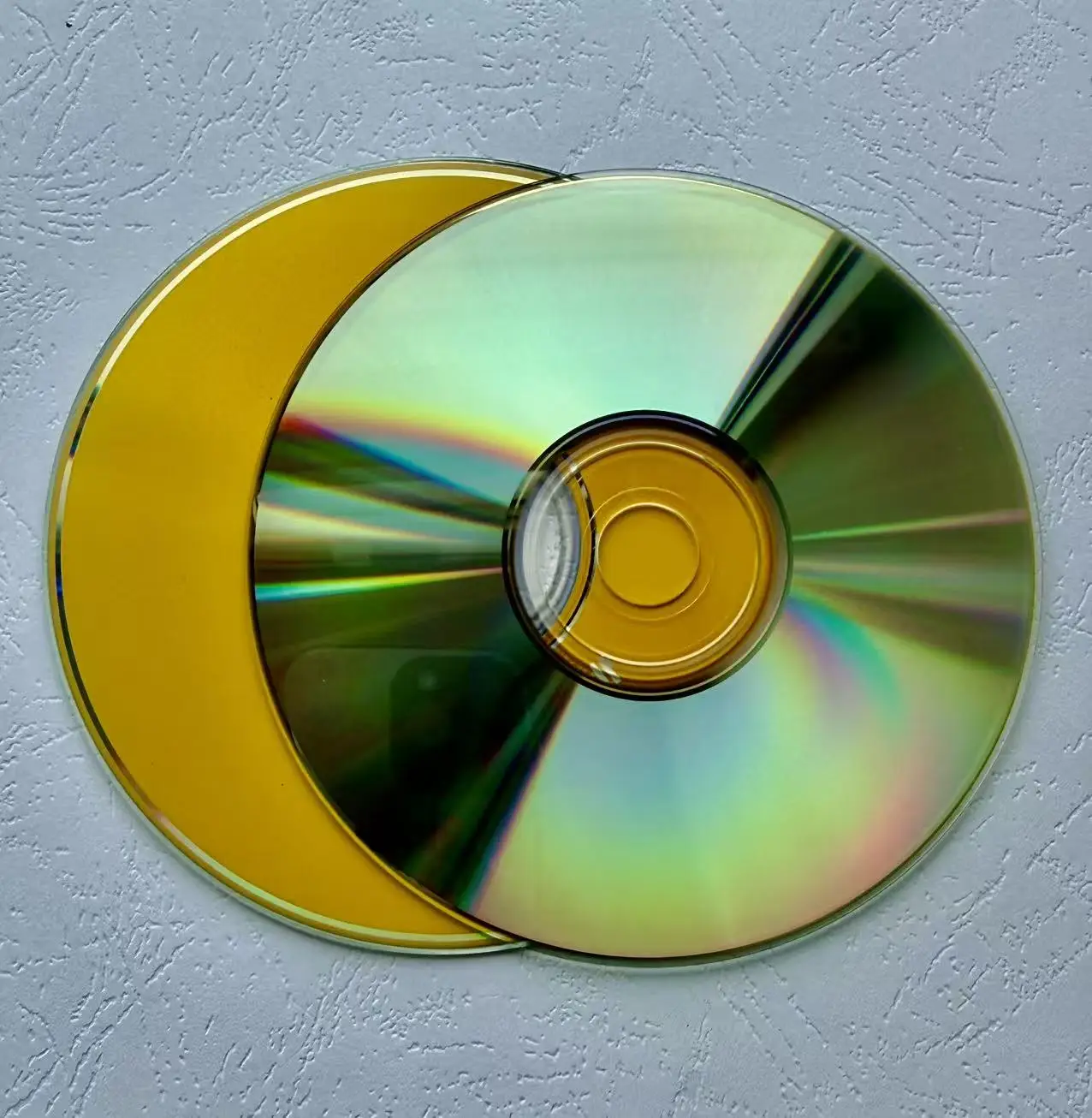 Wholesale Authentic 10 discs 700 MB Gold Blank Printed CD-R Disc