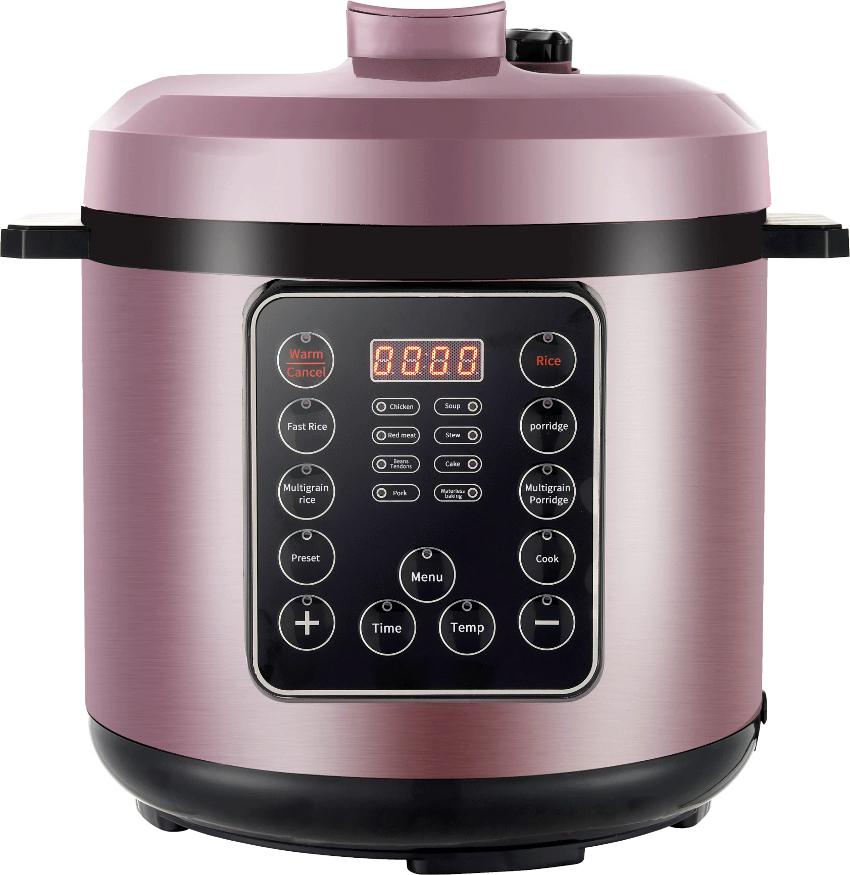 

High Quality Household Pressure Cooker 6L 1000W Stainless Steel Housing Large Digital Multi Function Pressure Cooker