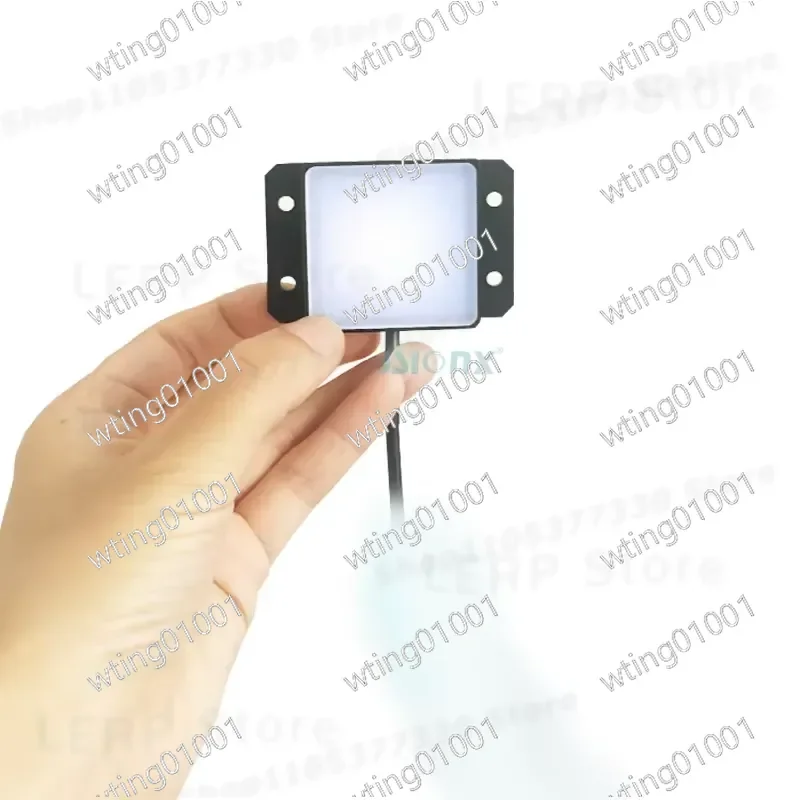 for High Brightness Square Flat Backlight Industrial Vision Inspection CCD Machine Vision Light Source 40x40MM