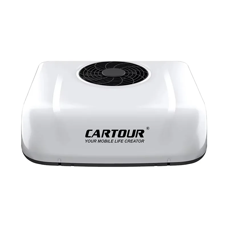 

CARTOUR DC 12V/24V Inverter Rooftop Air Conditioners for RV Caravans 9500Btu Low Price New Condition R134a Refrigerant