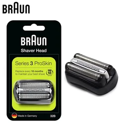 Braun 32B/32S Replacement Razor Blade for Braun Series 3 Braun 301s 3000s 3010s 3020s 3030s 3040s 3050cc Shaver Head Original