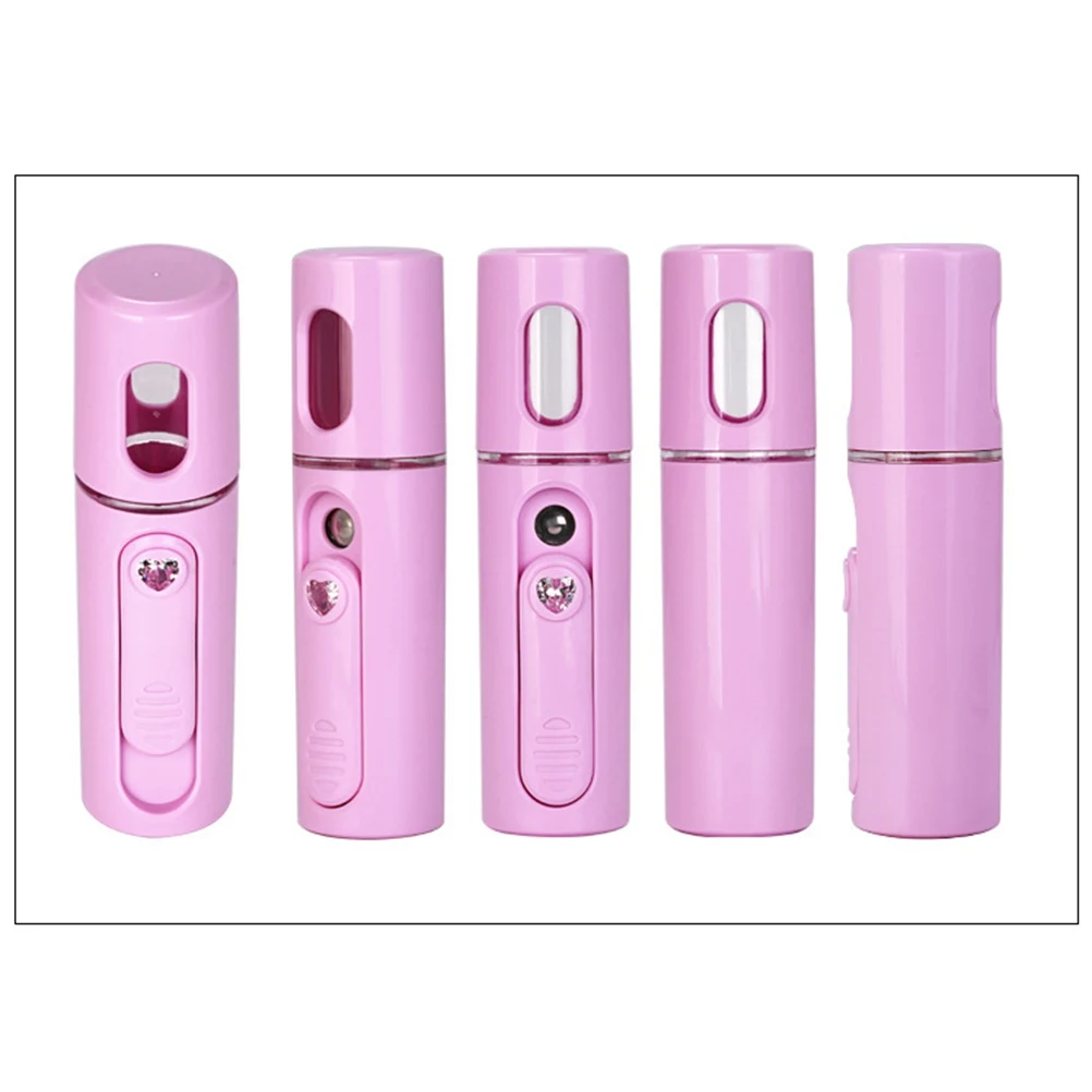 

Led Spray Device Nanometer Hydrating Beauty Instrument Facial Atomizing Cold Sprayer Ion Skin Care Face Steaming