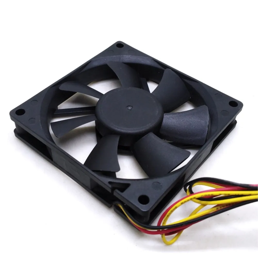 

12V DF0801512B2MN 80mm Fan for Computer CPU & Cabinet Cooling, 3-Wire Power Supply