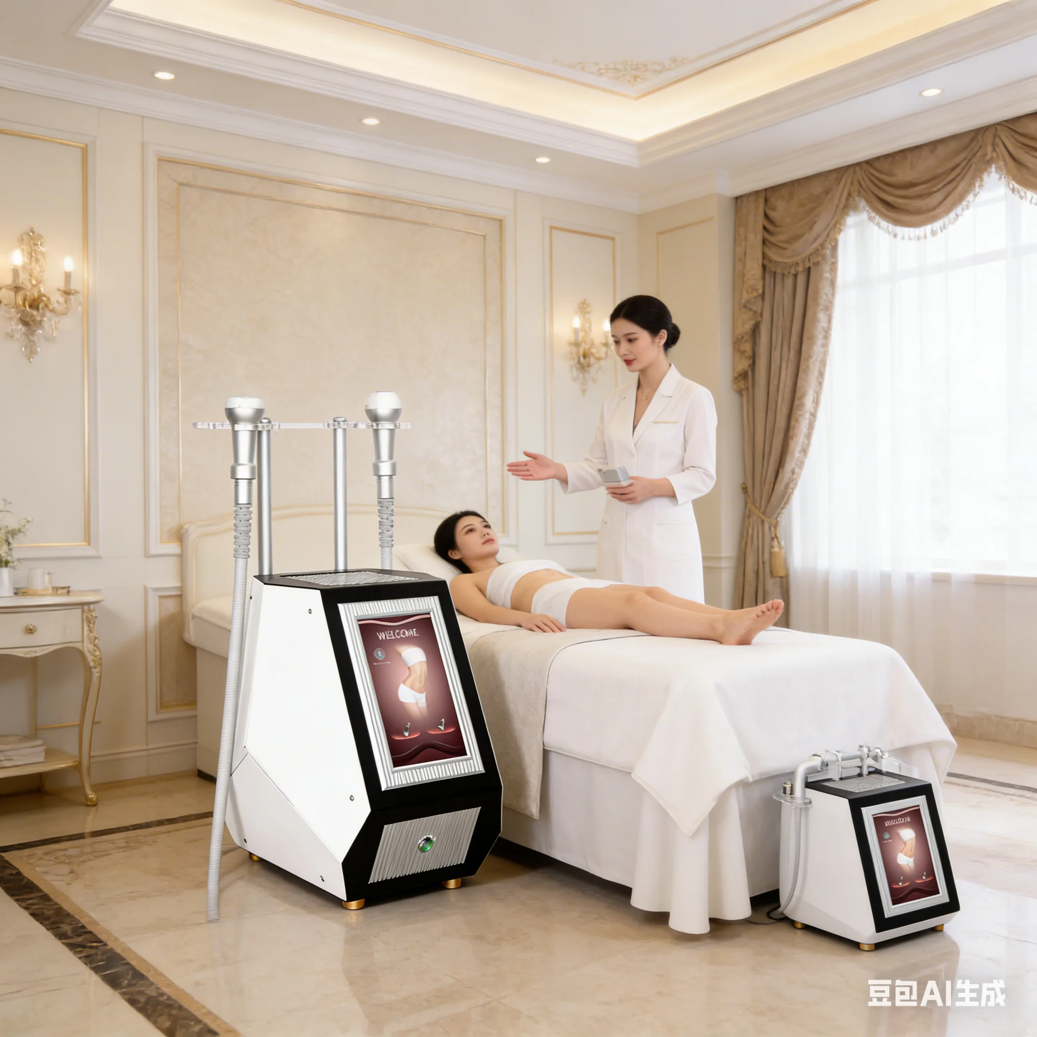 

New Tshock Portable Cryo Facial Device Cold/Hot Therapy for Fat Reduction & Skin Firming | Body Contouring & Slimming Treatment