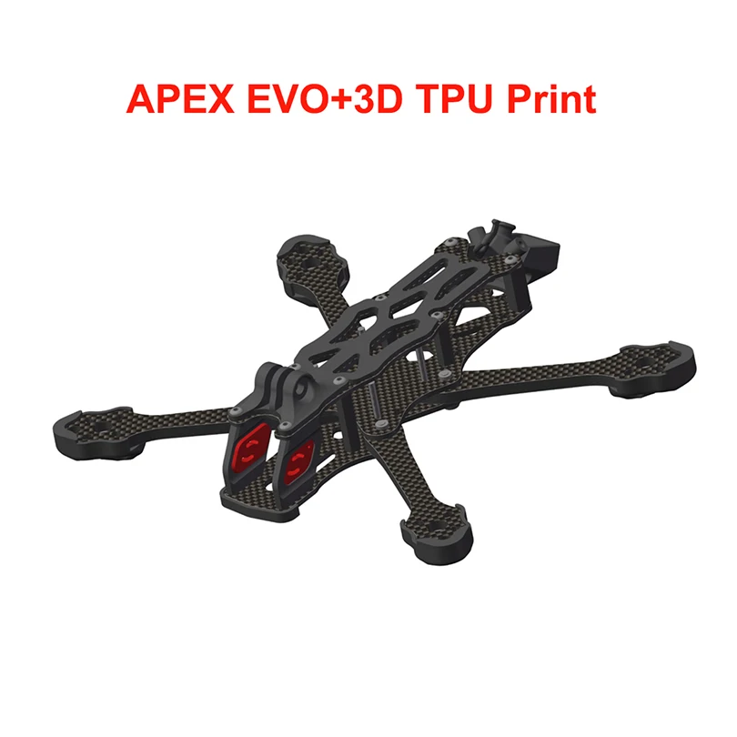 APEX EVO 225mm Frame Kit FPV RC Racing Drone Quadcopter For CADDX Vista Polar Nebula RunCam Link For O3 Air unit 2306 Motor - Image 4