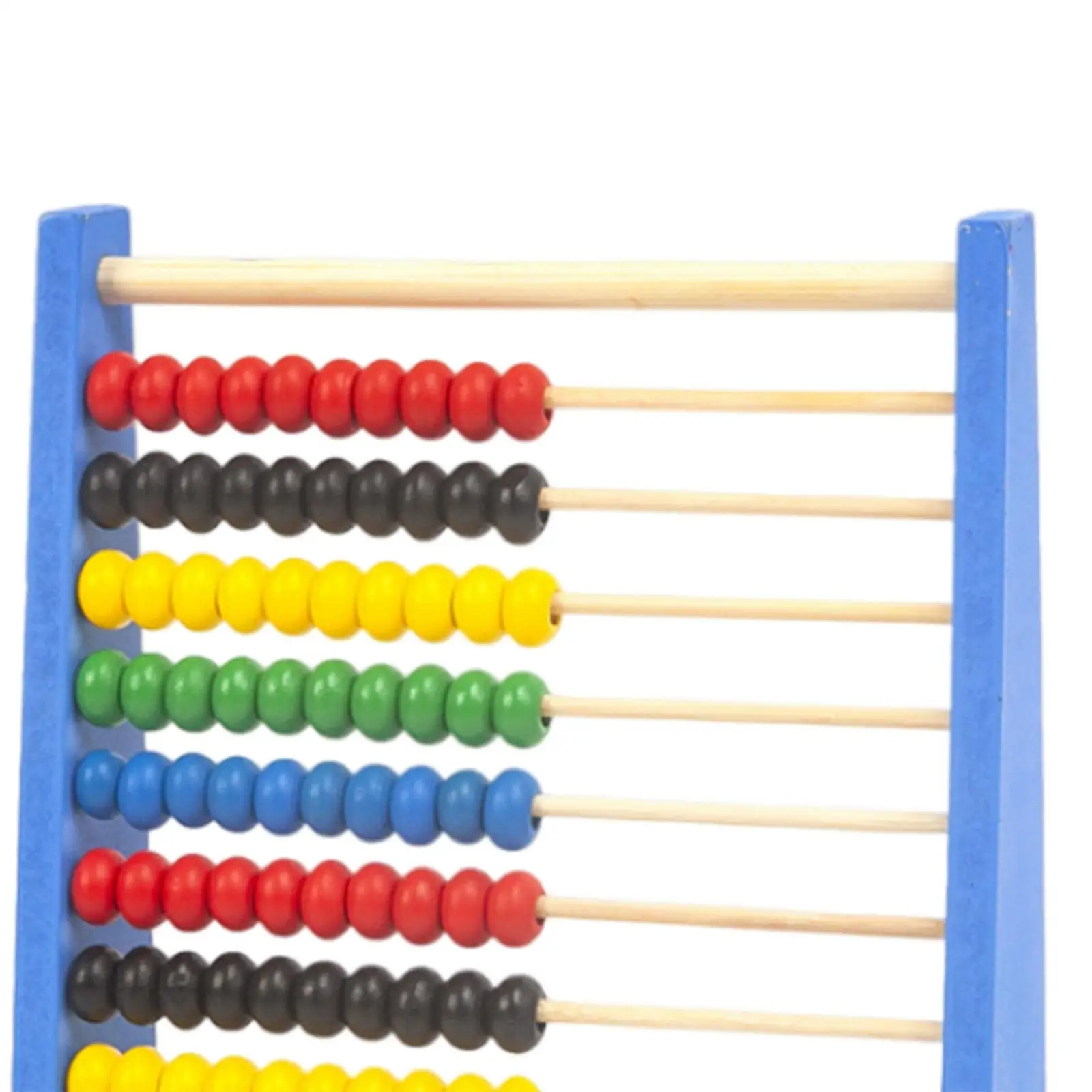 Klasyczna drewniana edukacyjna zabawka do liczenia Nauka matematyki 100 koralików Narzędzie matematyczne