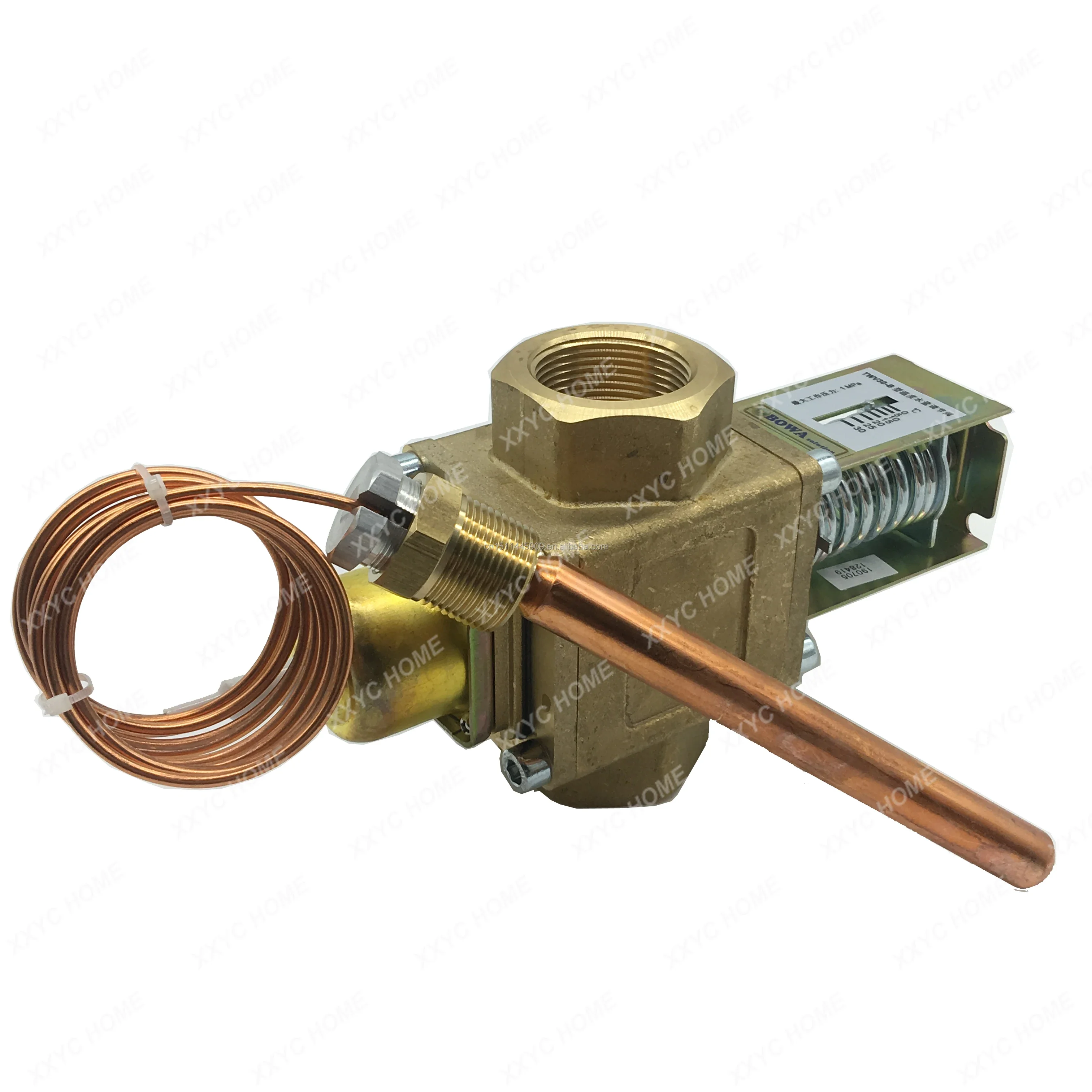 70~120'C Water Valves Regulate Flow Rate By Temperature Changes In Steam Sterilizers or Water Heaters and Biomass Boilers System