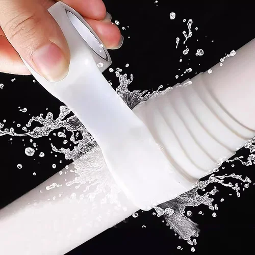Imagen 2 del producto Cinta de silicona autofusible impermeable para detener fugas, reparación de plomería eléctrica, cinta aislante, cintas adhesivas para mangueras de tuberías automotrices