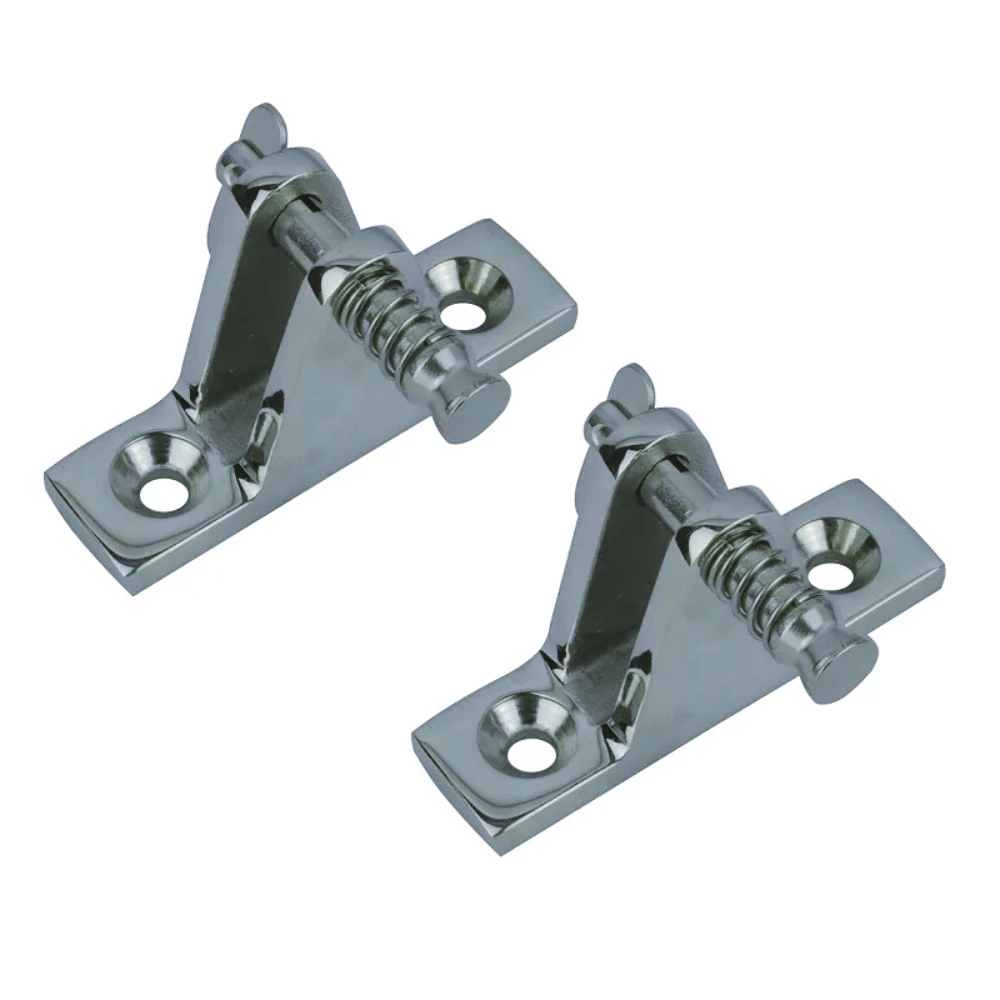 ZF-FBisagra cubierta montaje lateral acero inoxidable 316 60mm, 2 piezas