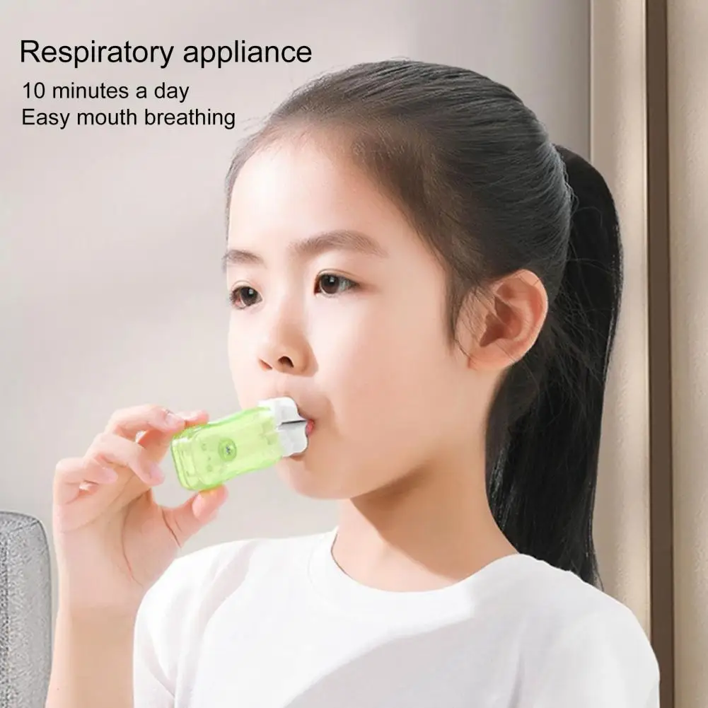 Practical Eco-friendly Jawline Exerciser Improve Mouth Closure Double Chin Breathing Exercise Device Multi-purpose