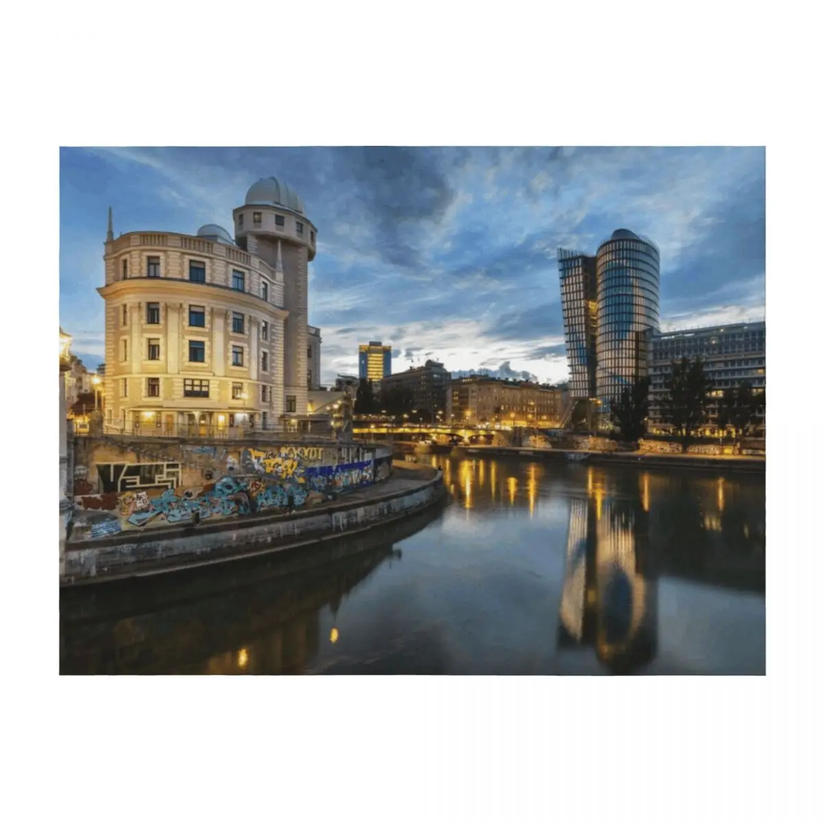 

Vienna Downtown Throw Blanket Thermal Furrys For Sofa Thin Extra Large Throw Blankets