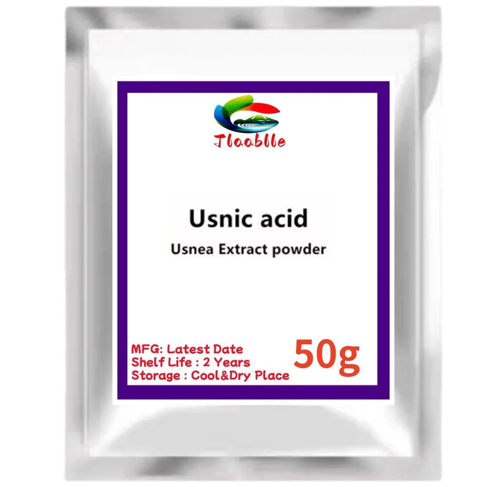 Maquillaje de alta calidad, ácido 98%, extracto de Usnea en polvo, conservante, envío gratis