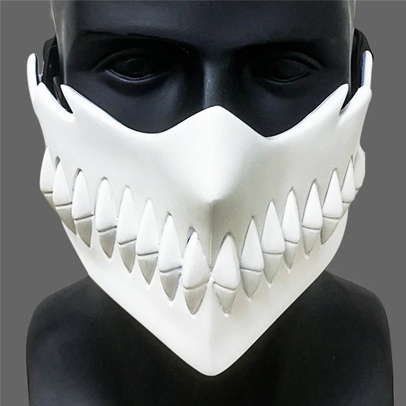 New Version Anime Bleach Hollow HALIBEL Cosplay Mask Hollow HALIBEL Fans Halloween Prop Masks