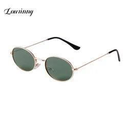 2025 New Polarized Men's Sunglasses Fashion Metal Oval Small Frame Shades Glasses Vintage Trend Punk  All-Match Sun glasses  MEN