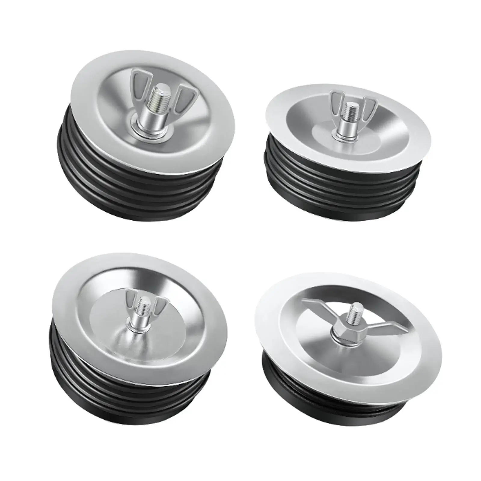 Sewer Cleanout Cap Easy to Use Mechanical Test Plug for Indoor Hotel Kitchen