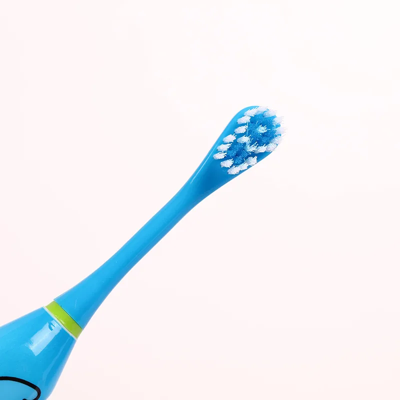 Sonic Tooth brush for Kids Children Electric Toothbrush Cartoon Pattern with Tooth Brush Head AA Battery Powered Ultrasonic