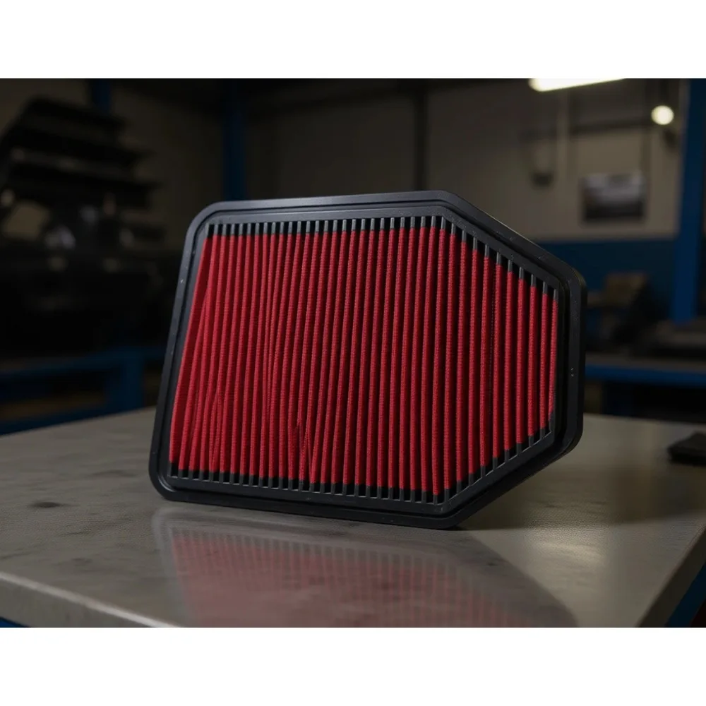 

High Performance Washable Engine Air Filter Replacement for 2007 to 2018 Jeep Wrangler JK Models