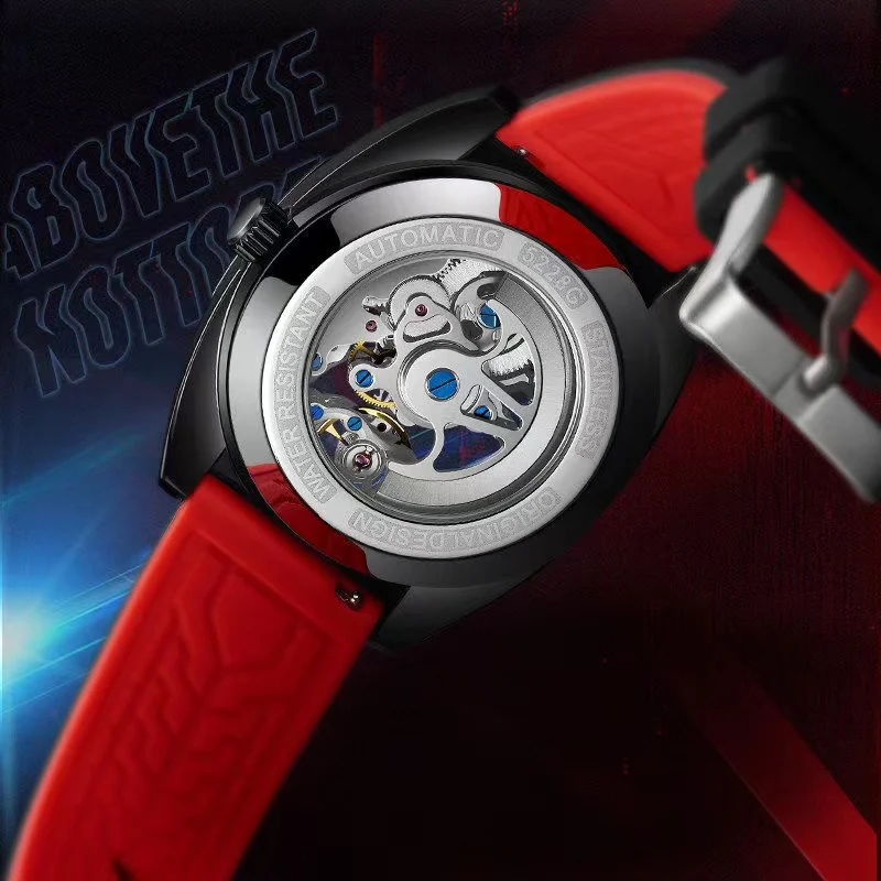 New Fashion Automatic Wristwatch For Men High Quality Steel Case Mechanical Watches Dropshipping Waterproof Sports Watches Gift