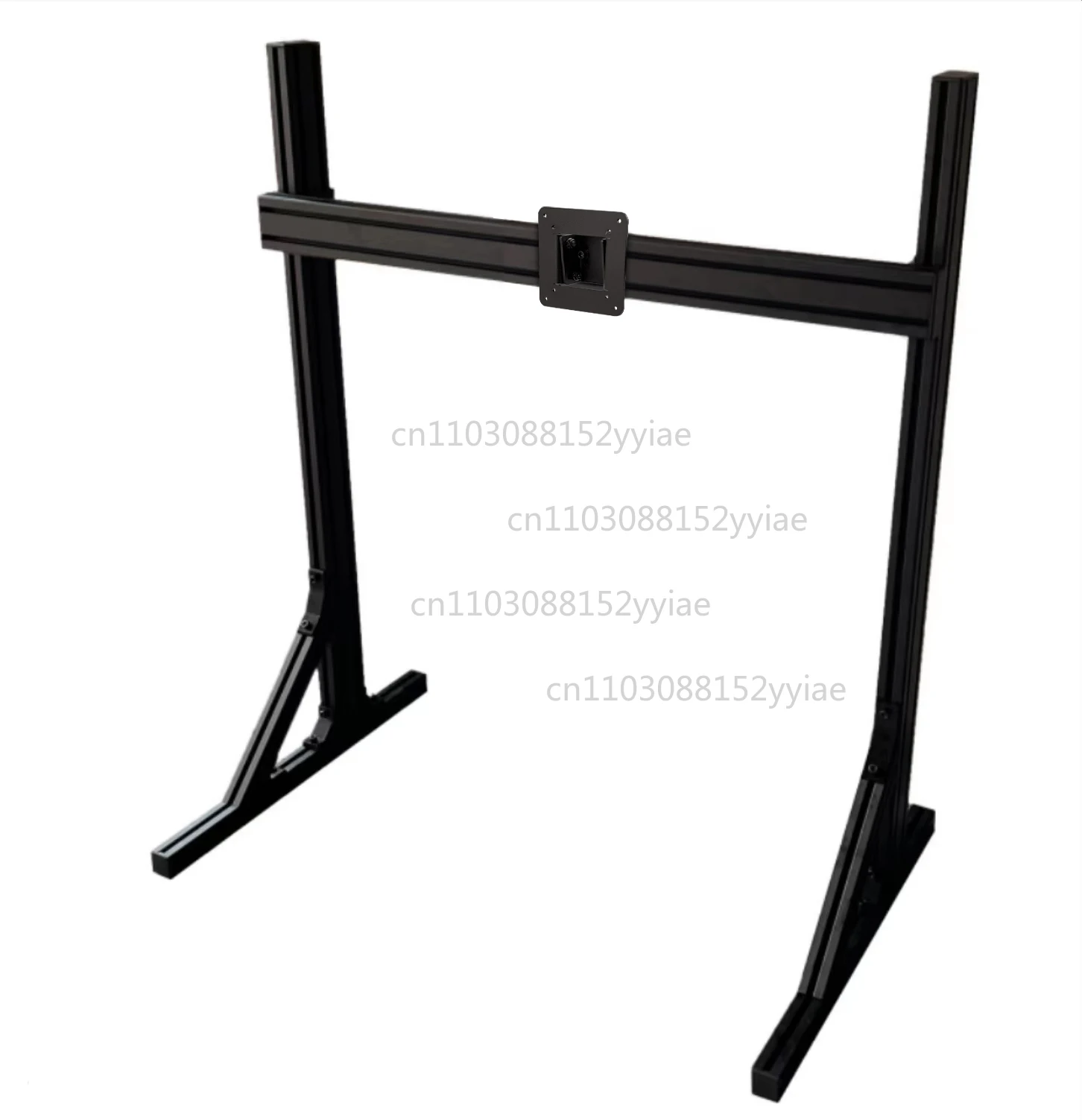 Three-screen Monitor Bracket 4080 Aluminum Profile Racing Emulator Floor Triple Screen Single Screen Hanger