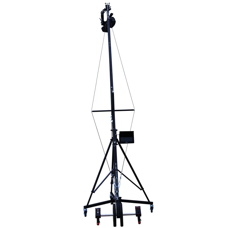 XF64-3M Camera Arm Crane Electric Pan Tilt Controller Rotating Shooting Stabilizer Portable Small