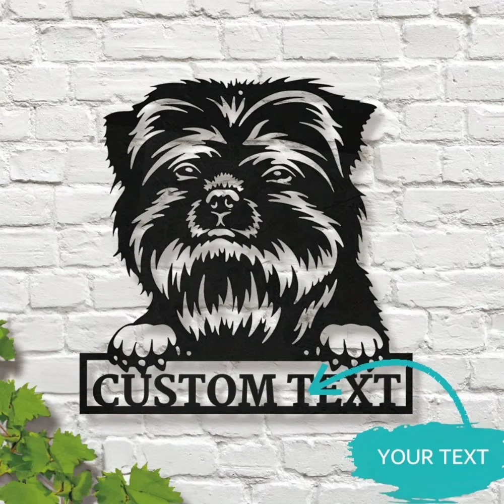 

Custom Affenpinscher Dog Metal Wall Sculptures Customize for Impact Striking Versatile Home Decor for Pet Enthusiasts