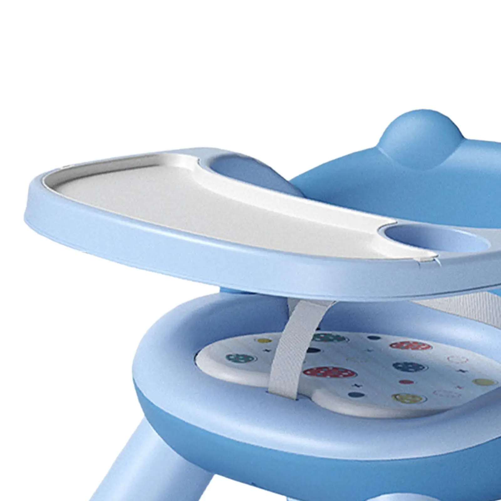 Baby Dining Chair with Whistle Sound, Removable Tray Seat Feeding Chair Toddler Dining and Feeding Seat