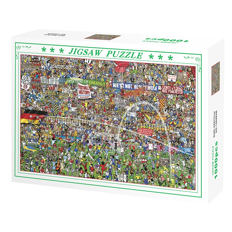75*50 センチメートル 1000 ピース紙ジグソーパズル風景有名な絵画